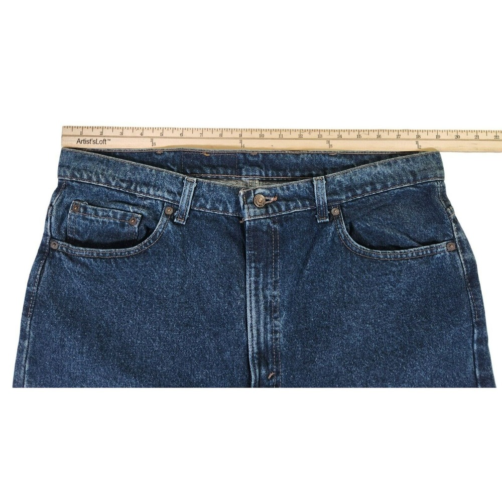 Vintage 90s Levi's 505 Straight Jeans Men's 40x30* Blue Denim Made in USA - Picture 8 of 14